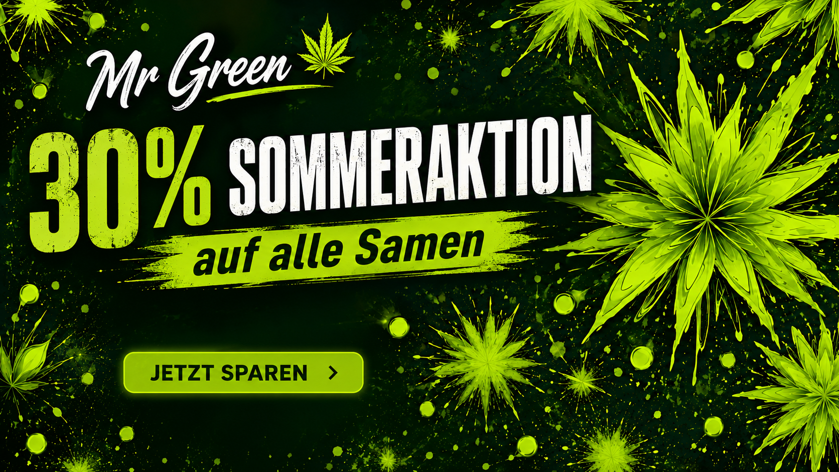 DIE MR GREEN 30% SOMMERAKTION
